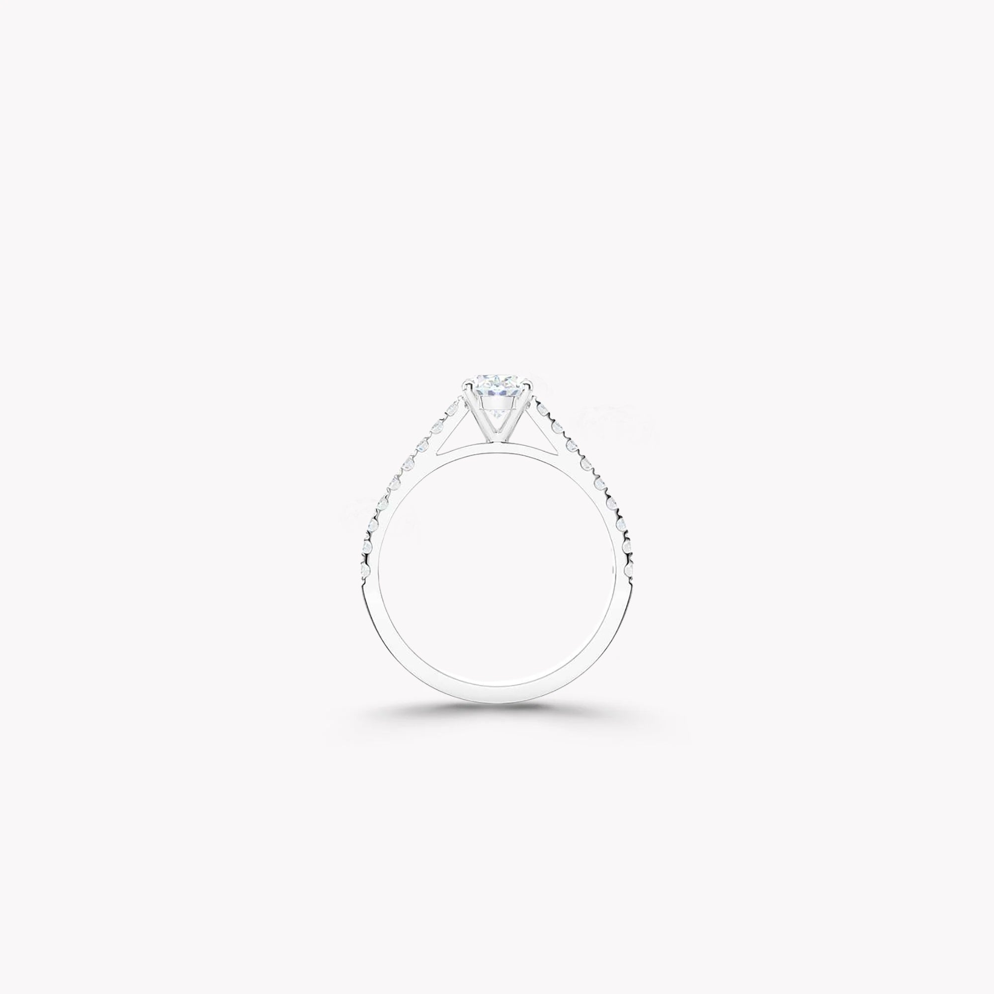 Aurora Oval Diamond Engagement Ring