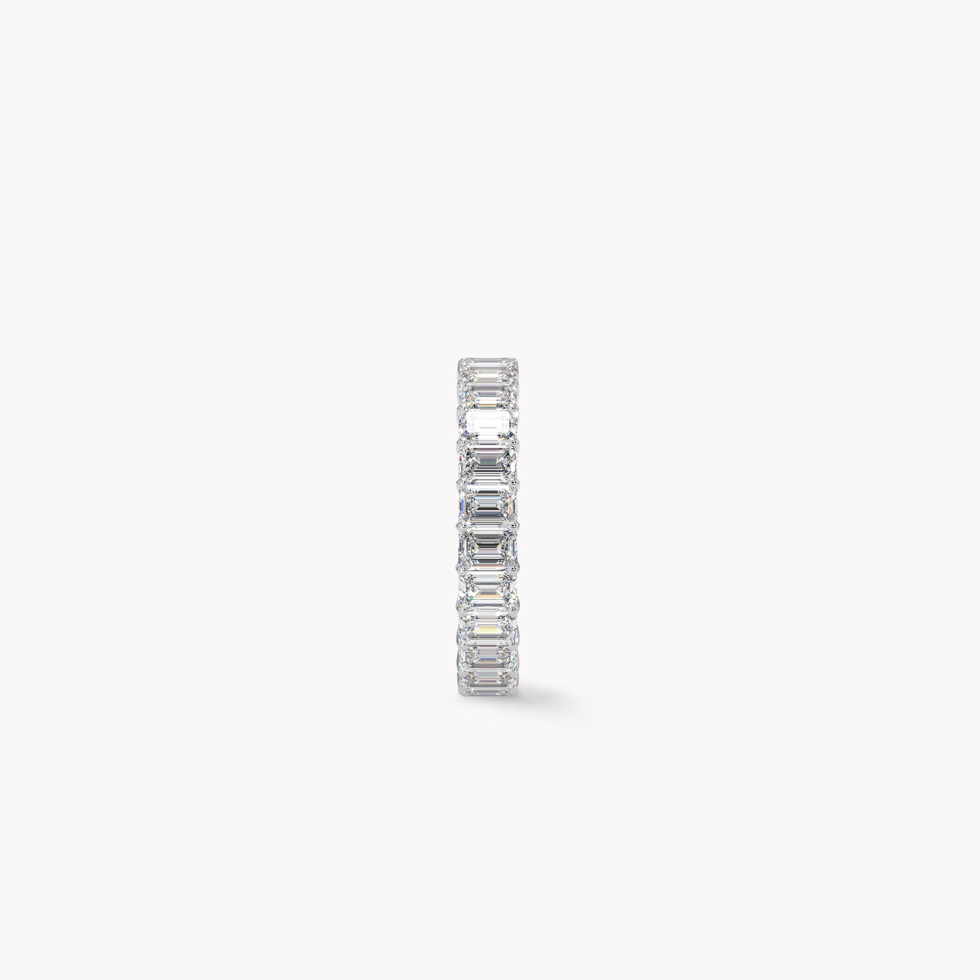 Emerald Cut Diamond Eternity Band
