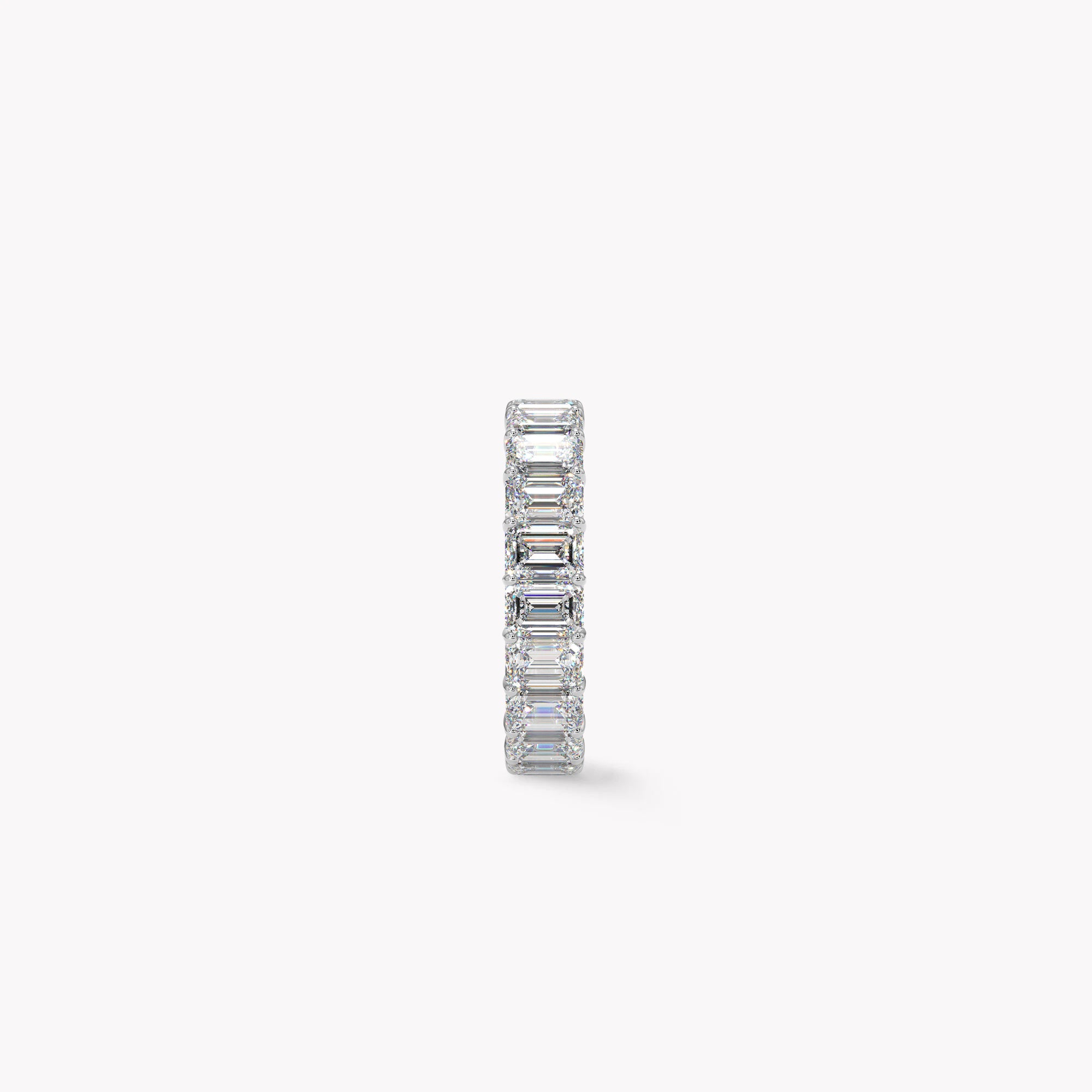 Emerald Cut Diamond Eternity Band