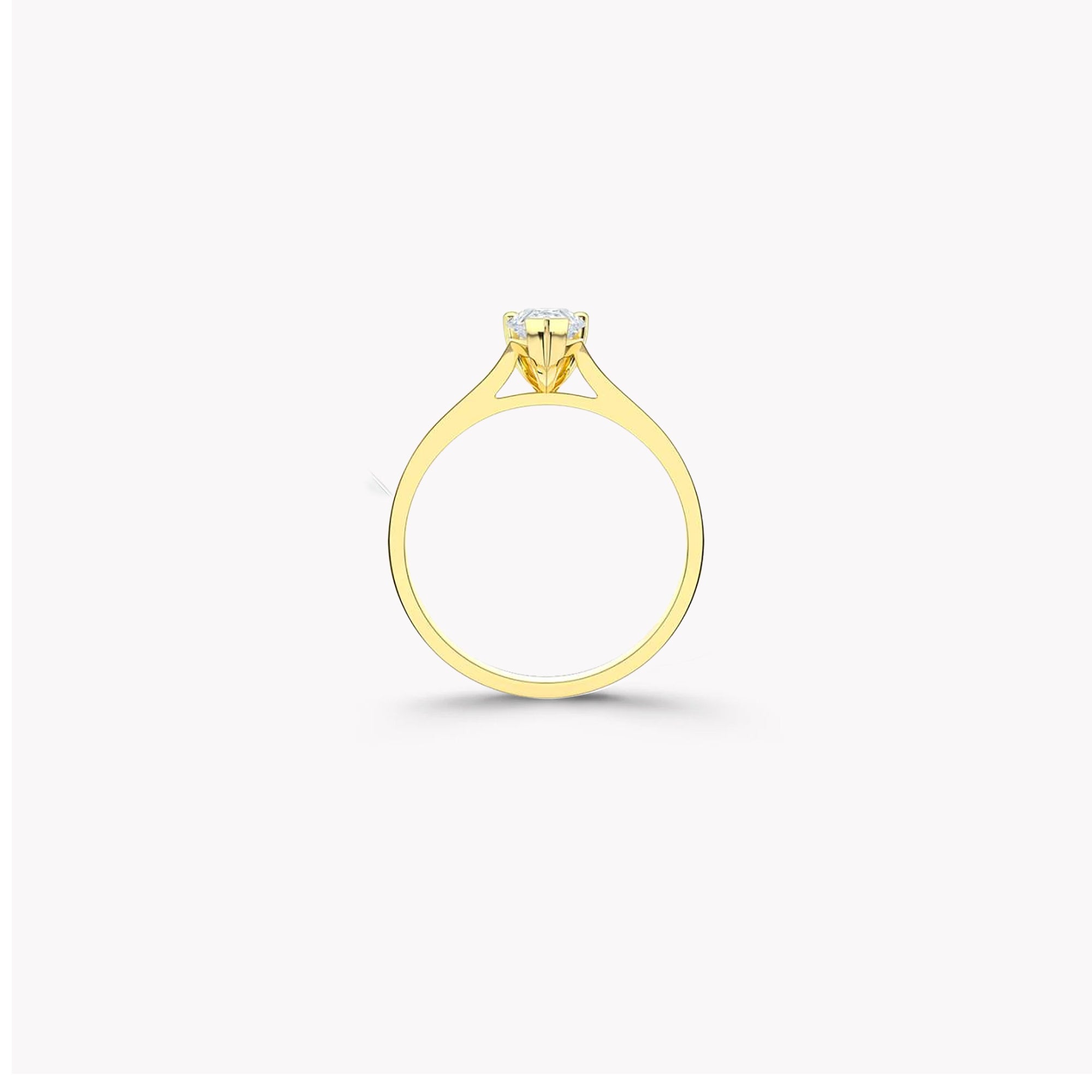 Legacy Pear Shape Diamond Engagement Ring