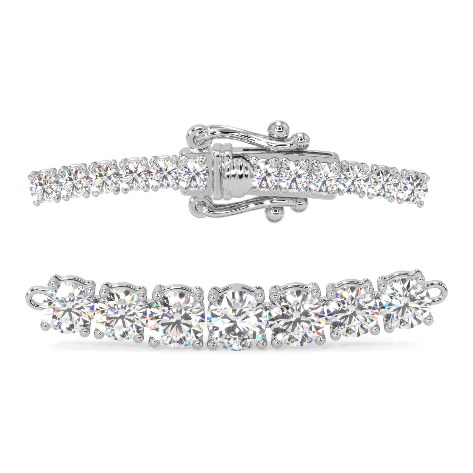 Round Diamond Necklace