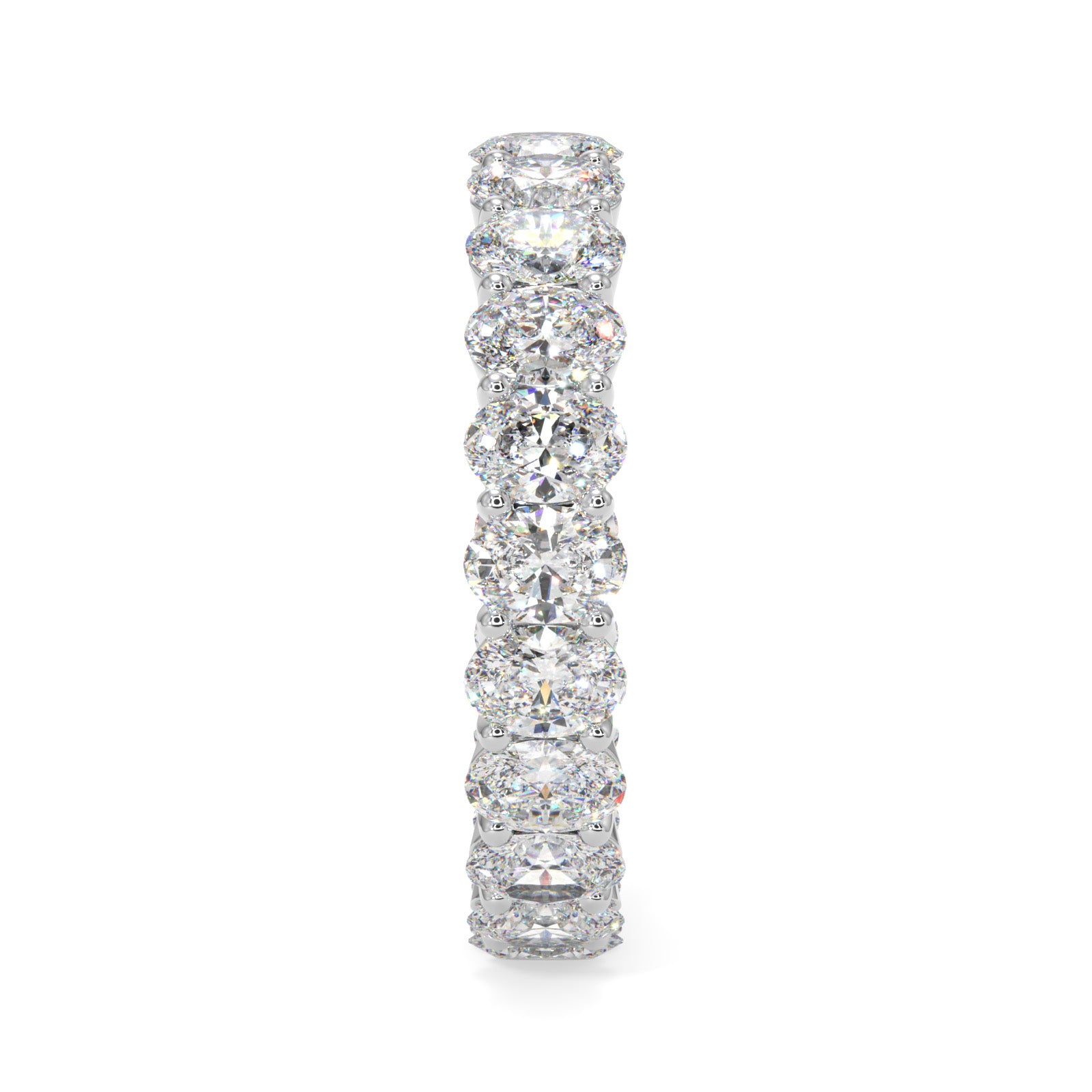 Oval Diamond Full Eternity Band