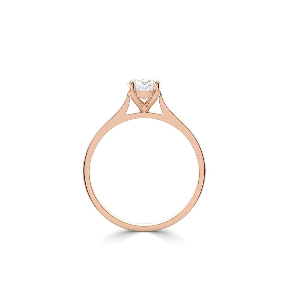 Legacy Oval Diamond Engagement Ring
