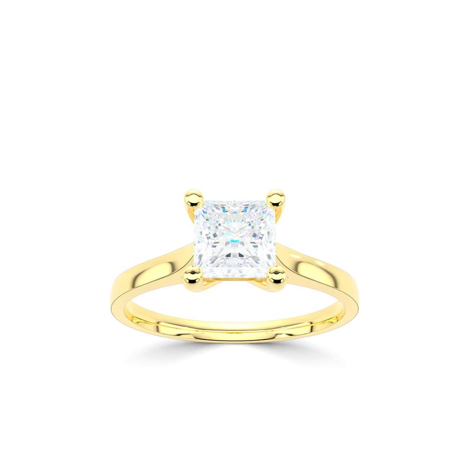Legacy Princess Cut Diamond Engagement Ring
