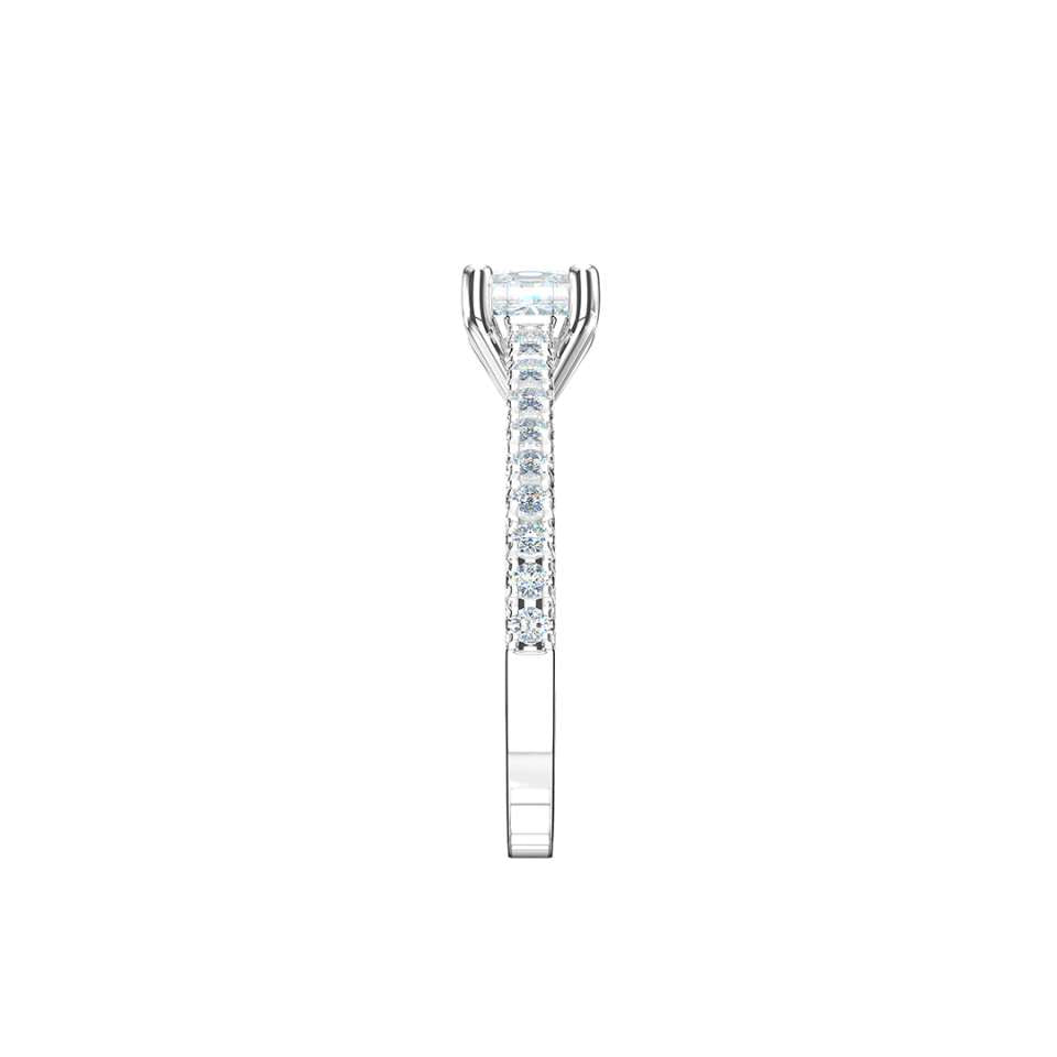 Aurora Princess Cut Diamond Engagement Ring