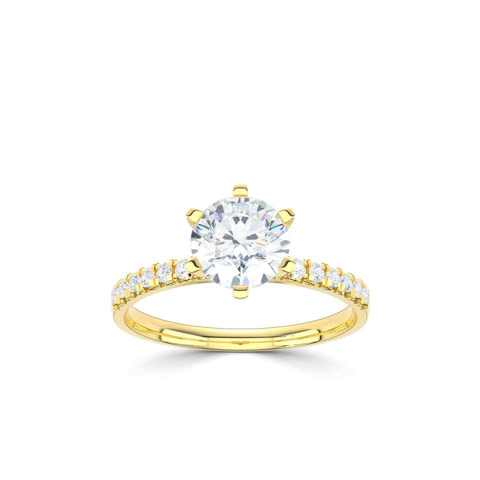 Brilliance Diamond Engagement Ring