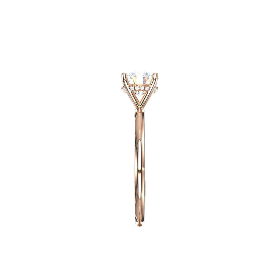 True Round Brilliant Diamond Engagement Ring