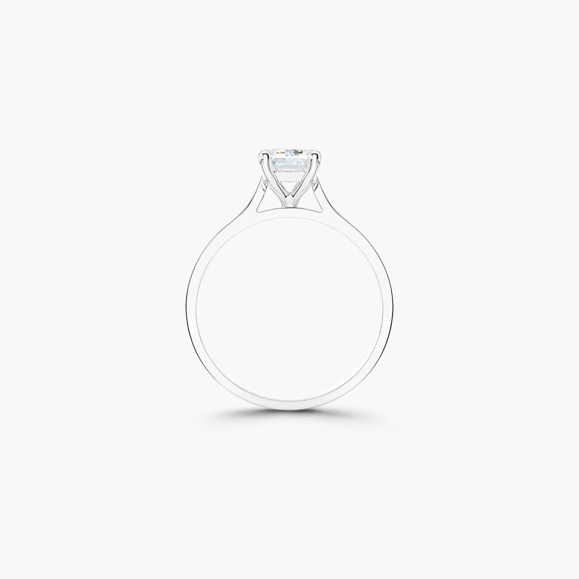 Legacy Emerald Cut Diamond Engagement Ring