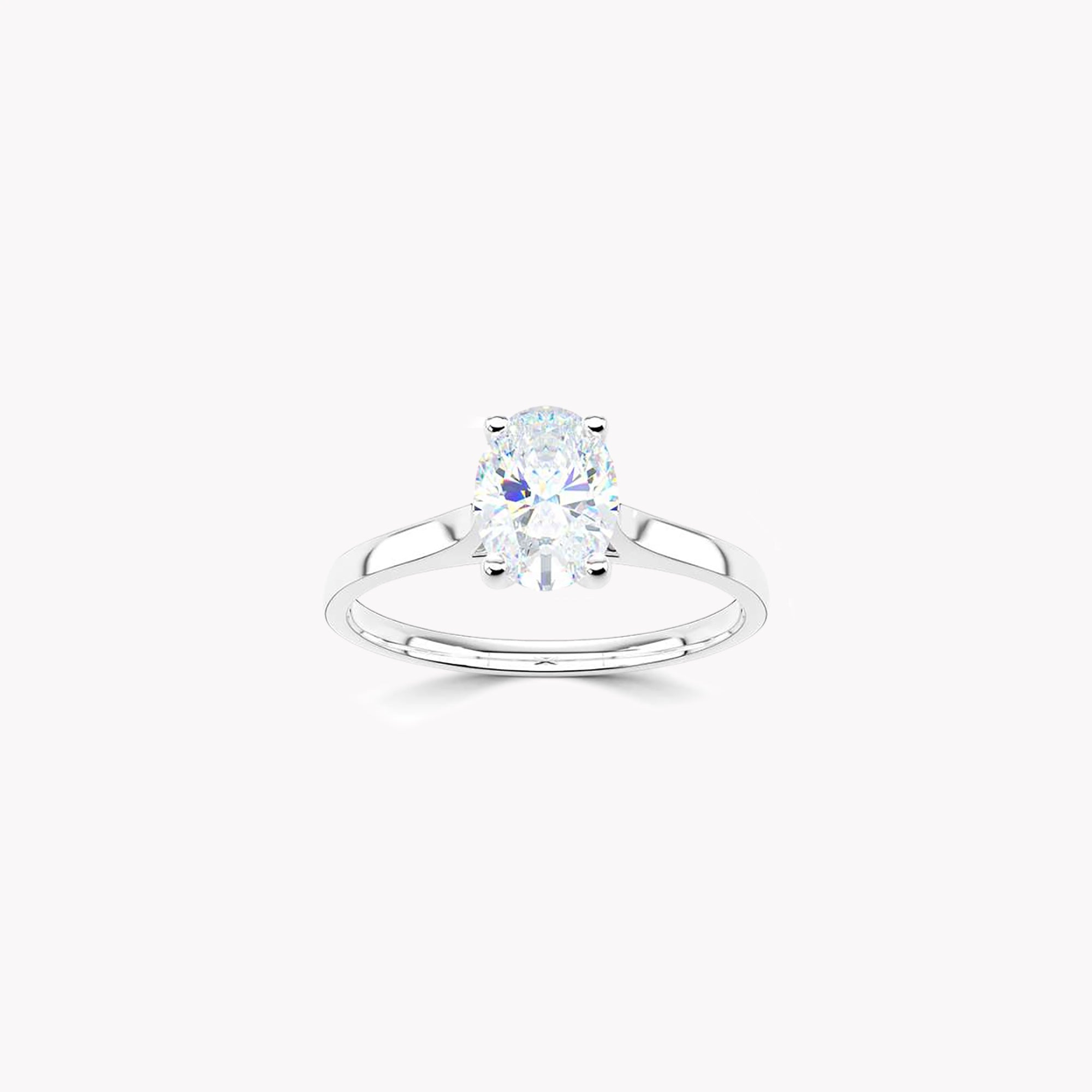 Legacy Oval Diamond Engagement Ring