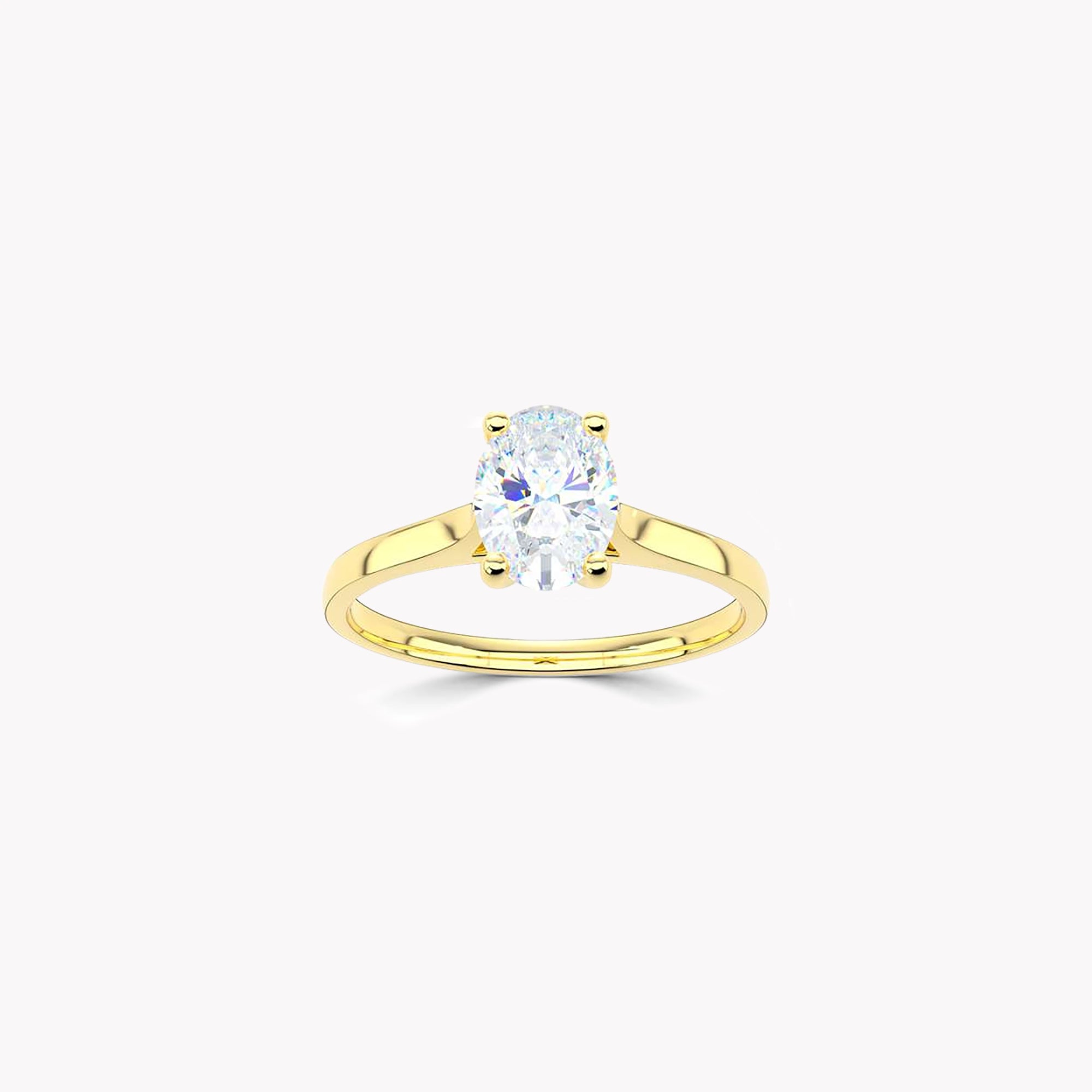 Legacy Oval Diamond Engagement Ring
