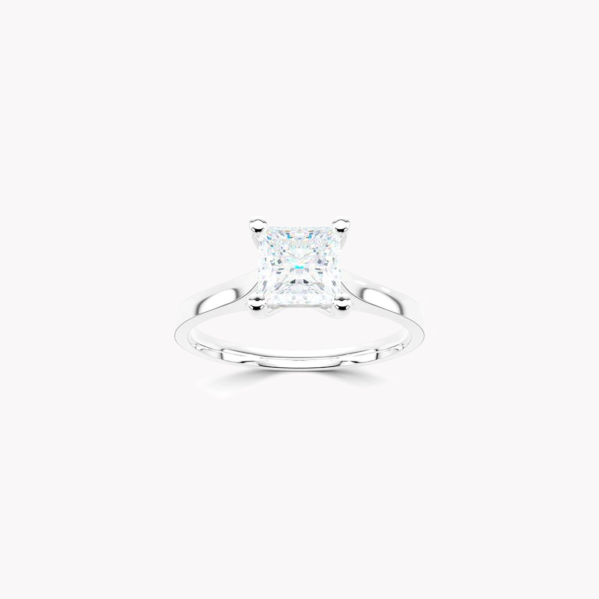 Legacy Princess Cut Diamond Engagement Ring