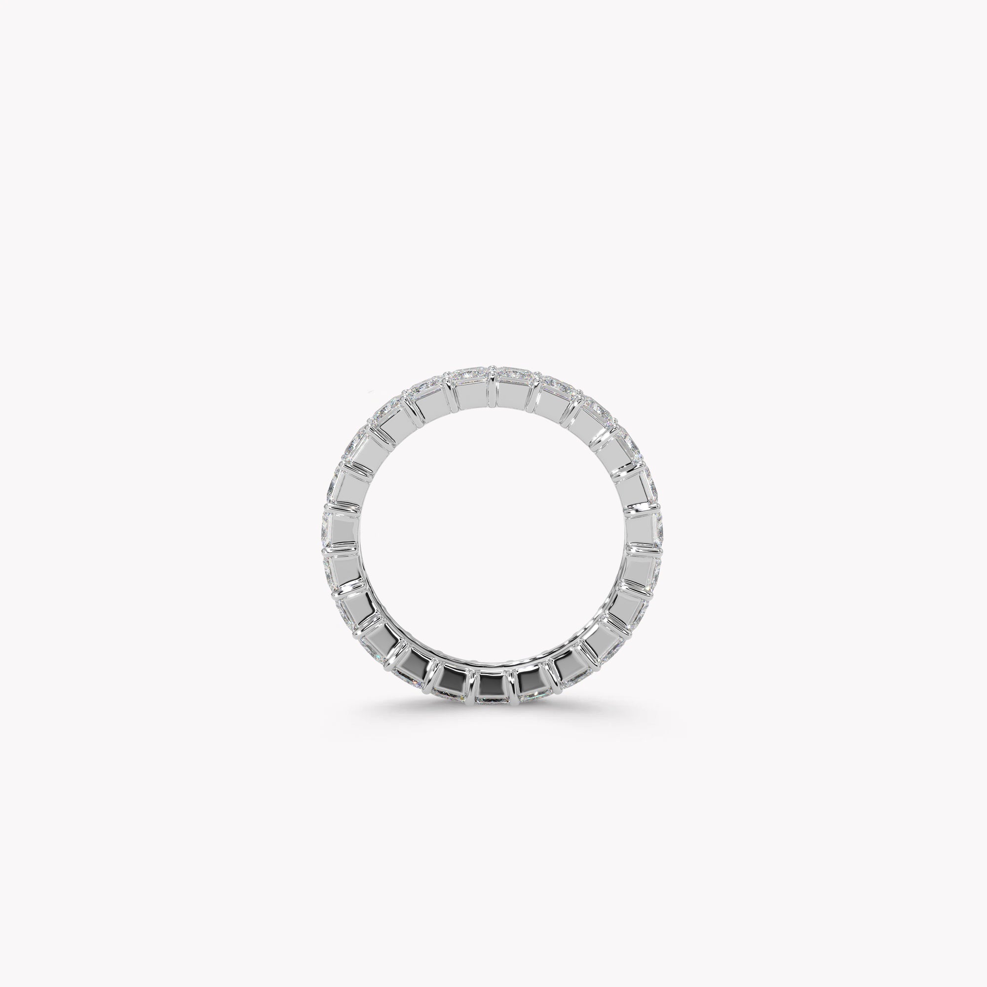 Princess Cut Diamond Eternity Band