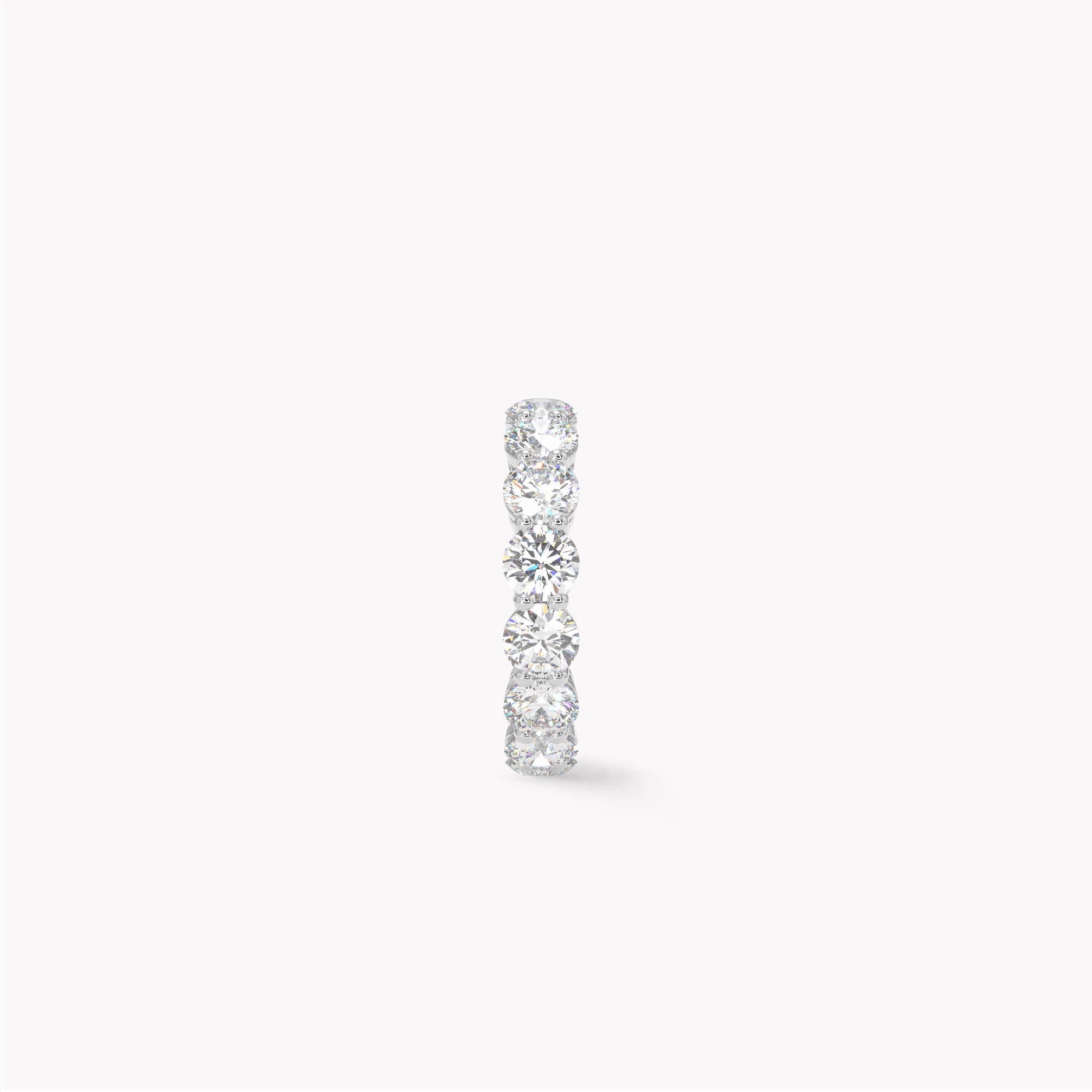 Round Diamond Eternity Band