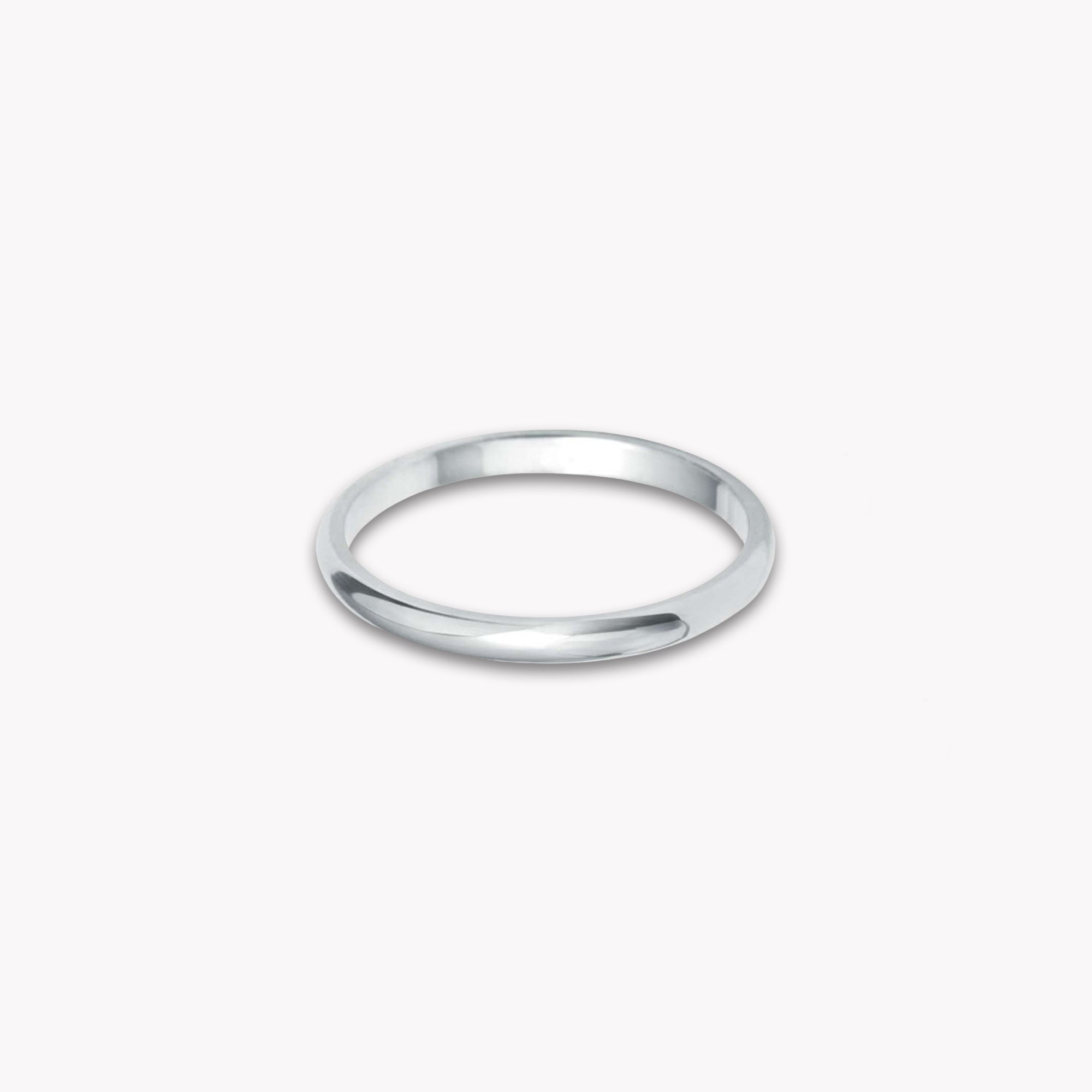 D Shape Wedding Ring