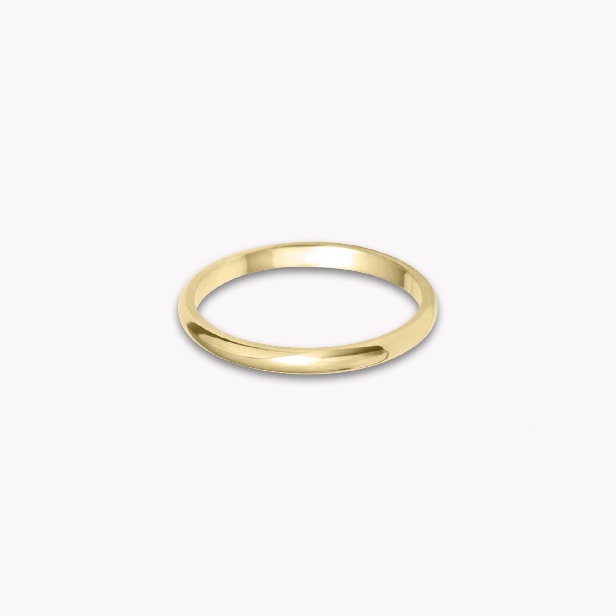 D Shape Wedding Ring