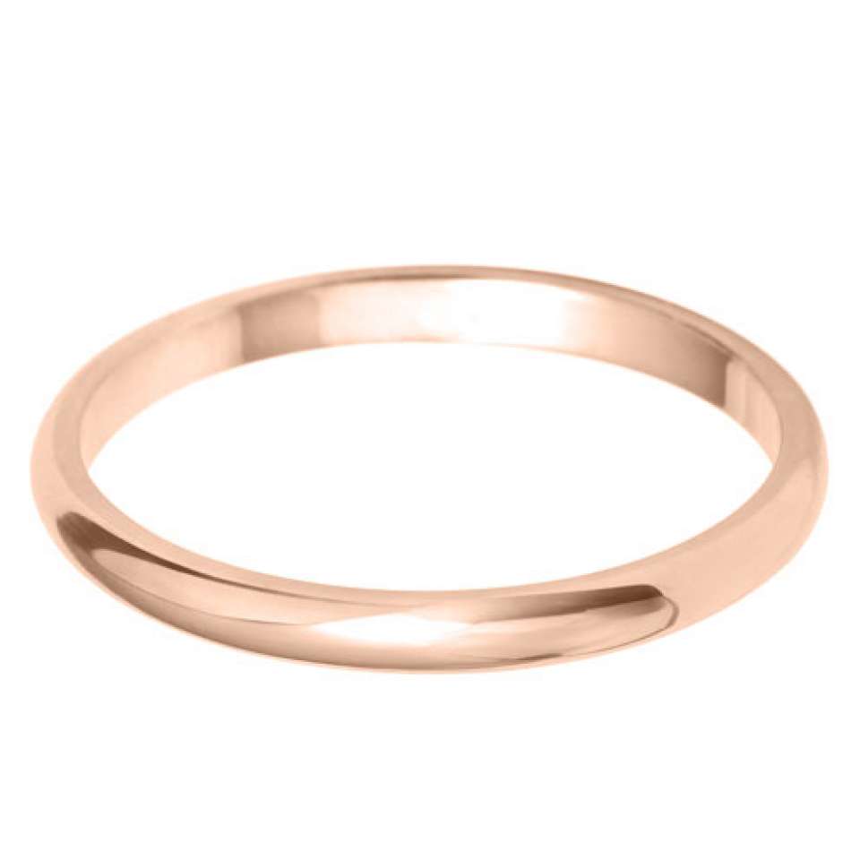 D Shape Wedding Ring