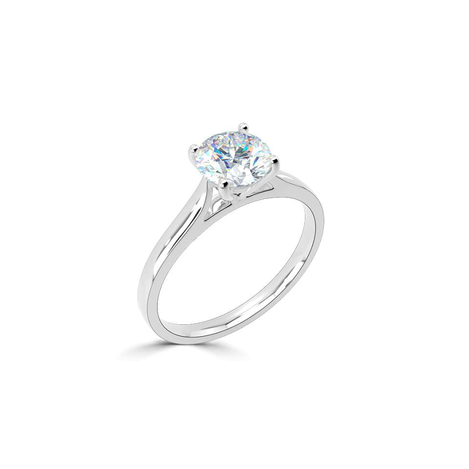Legacy Round Diamond Engagement Ring