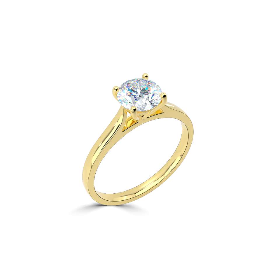 Legacy Round Diamond Engagement Ring
