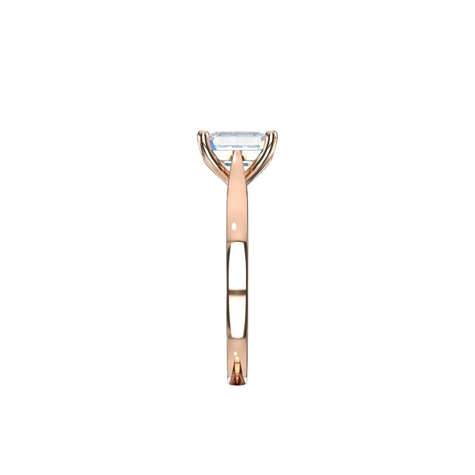 Legacy Emerald Cut Diamond Engagement Ring