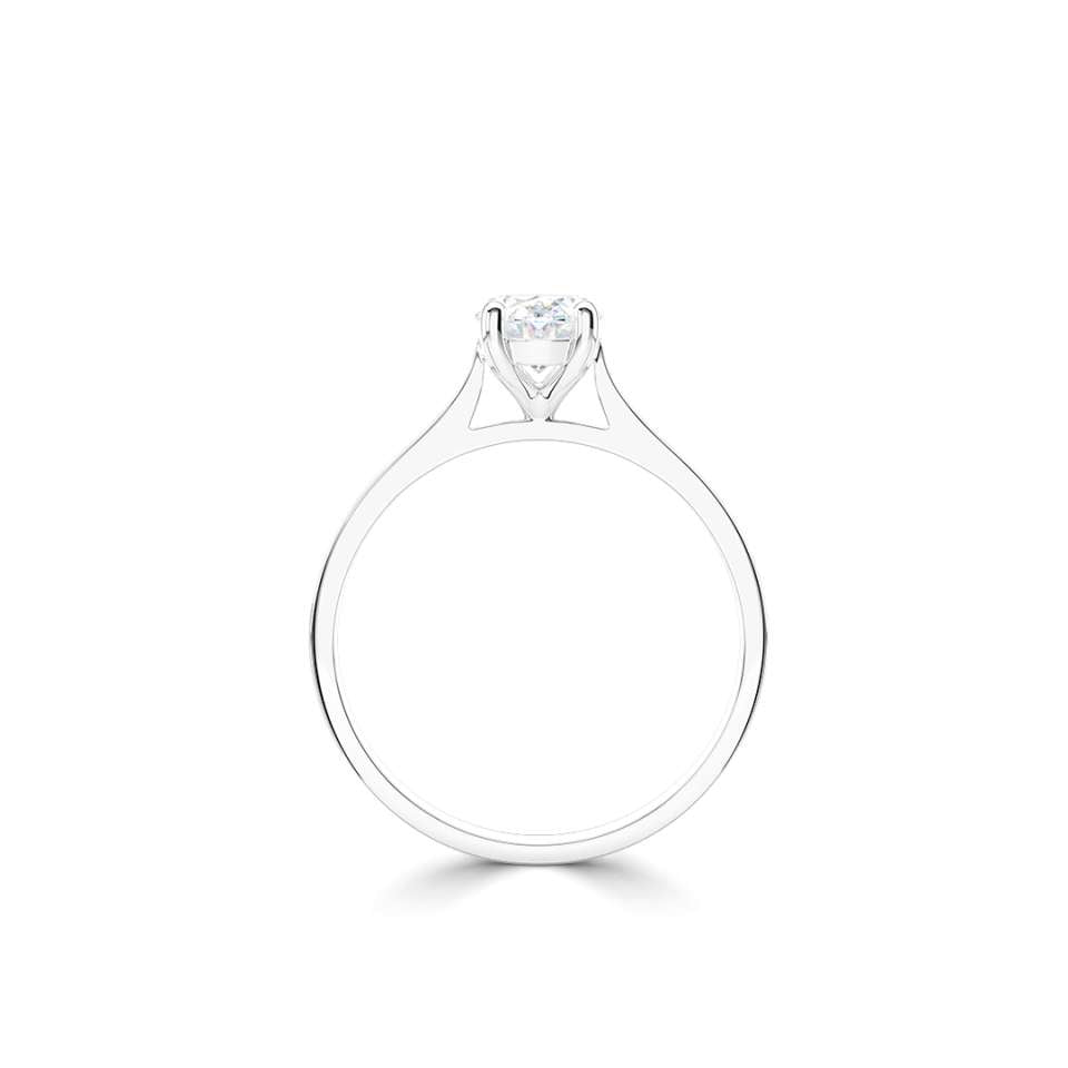 Legacy Oval Diamond Engagement Ring