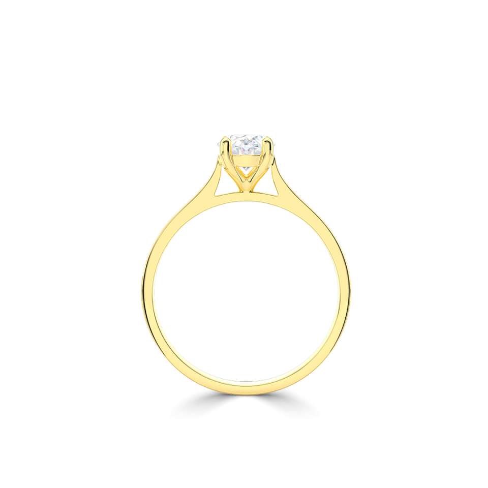 Legacy Oval Diamond Engagement Ring