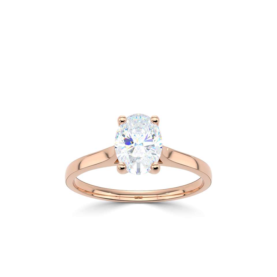 Legacy Oval Diamond Engagement Ring