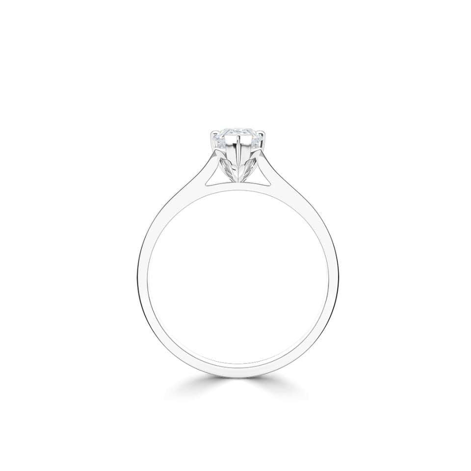 Legacy Pear Shape Diamond Engagement Ring