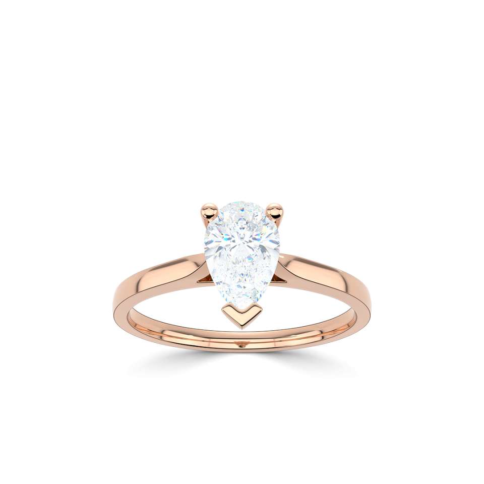 Legacy Pear Shape Diamond Engagement Ring