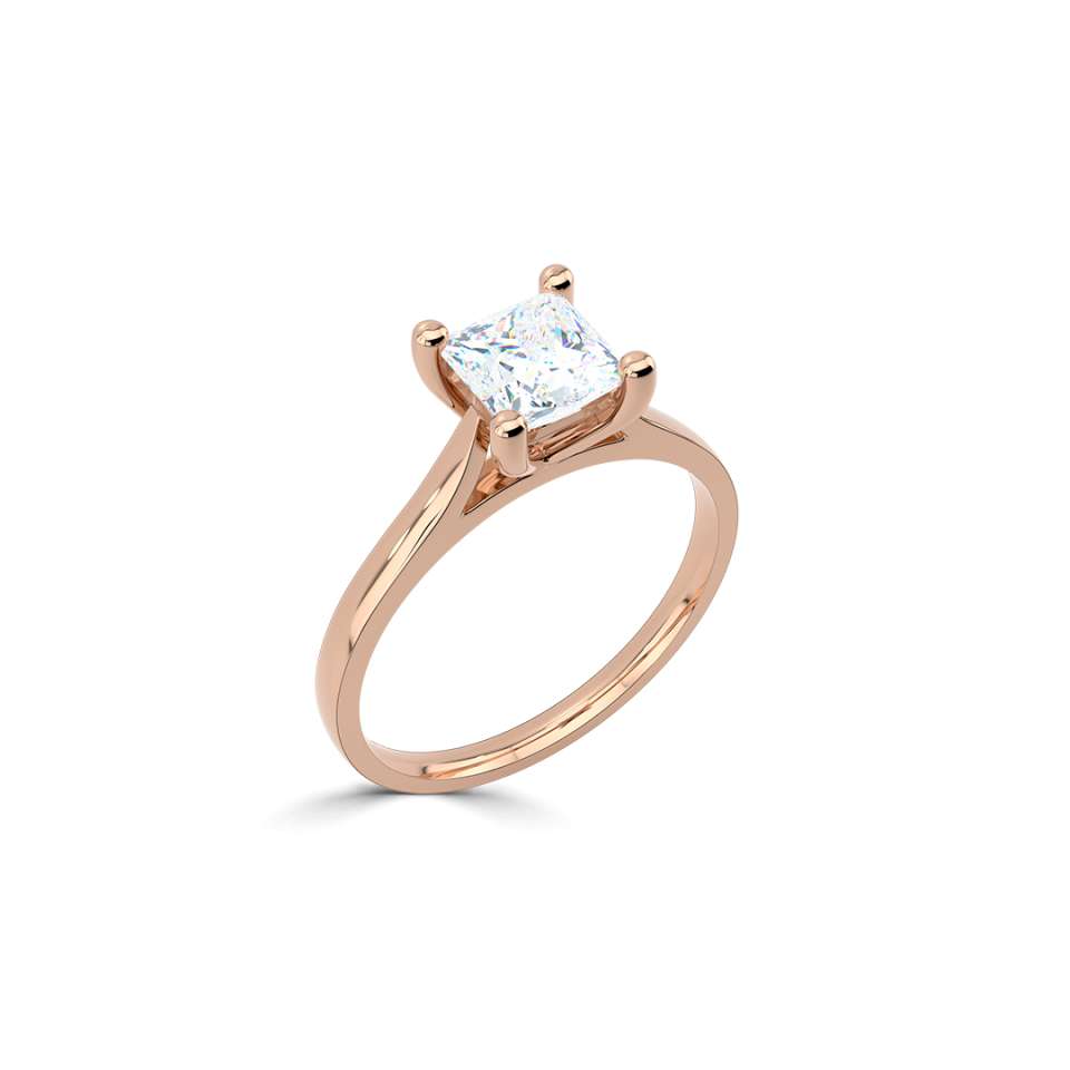 Legacy Princess Cut Diamond Engagement Ring