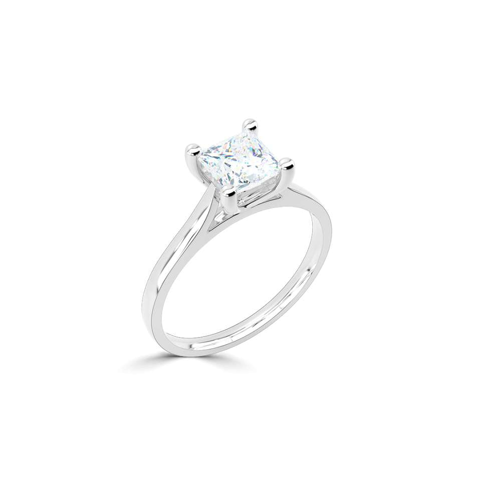 Legacy Princess Cut Diamond Engagement Ring