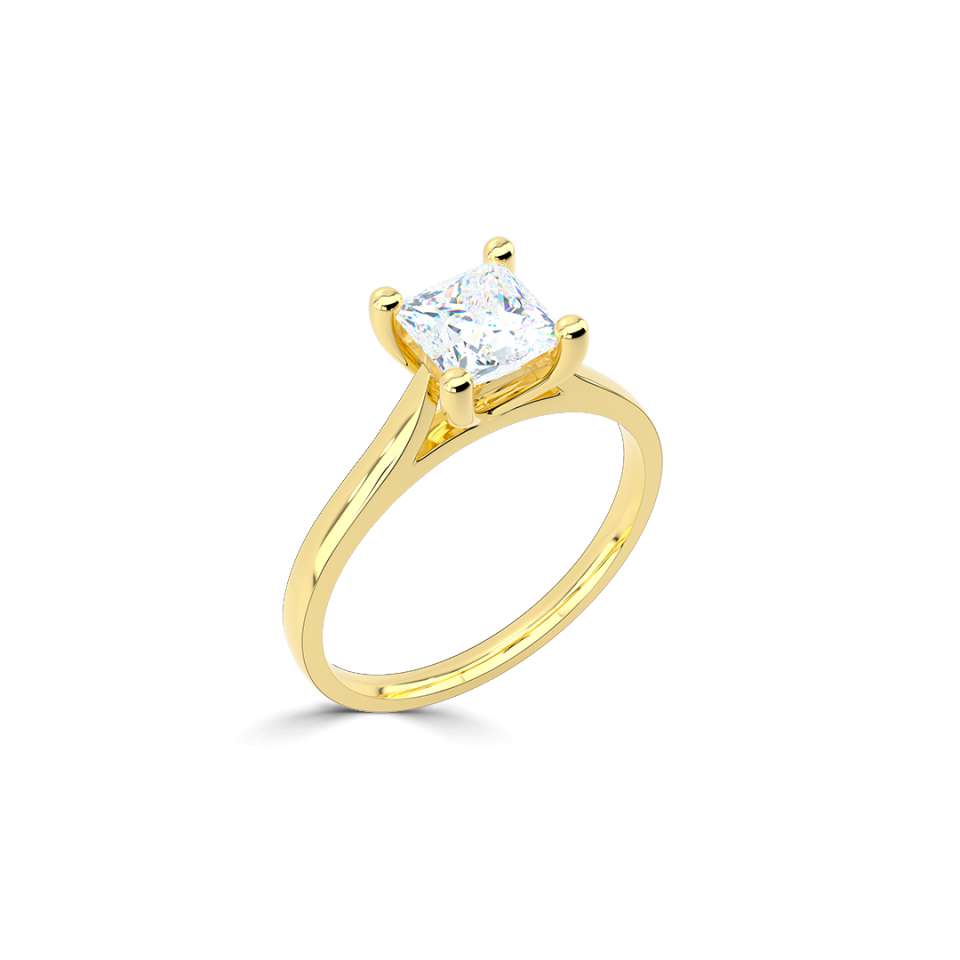 Legacy Princess Cut Diamond Engagement Ring