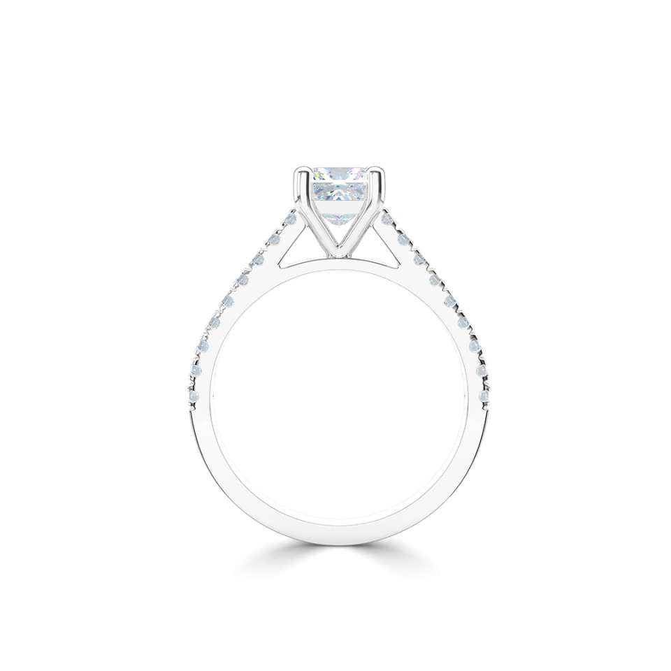 Aurora Princess Cut Diamond Engagement Ring