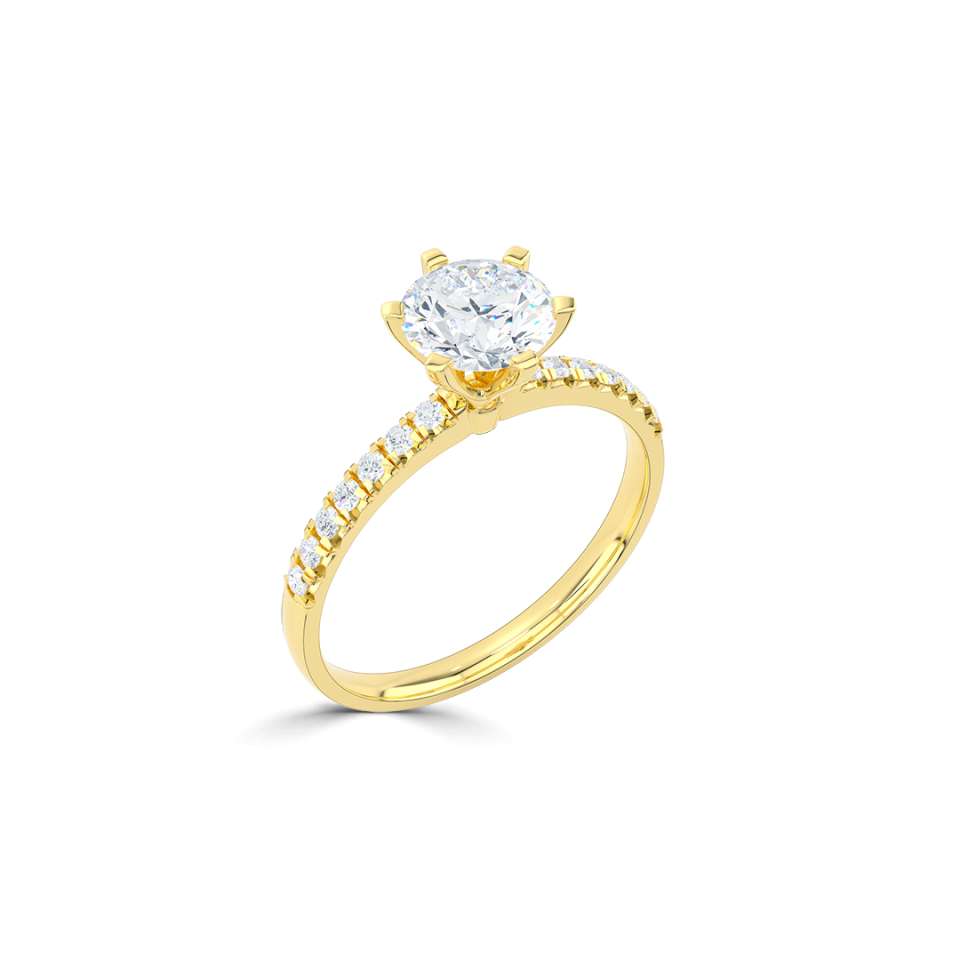 Brilliance Diamond Engagement Ring