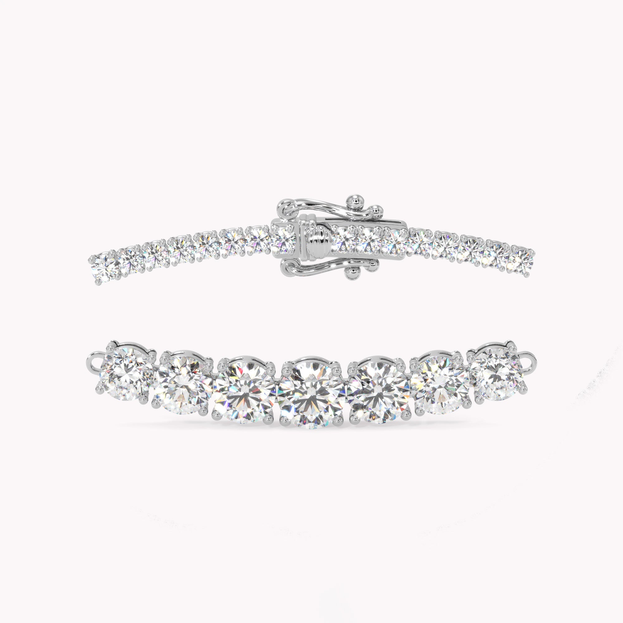 Round Diamond Necklace